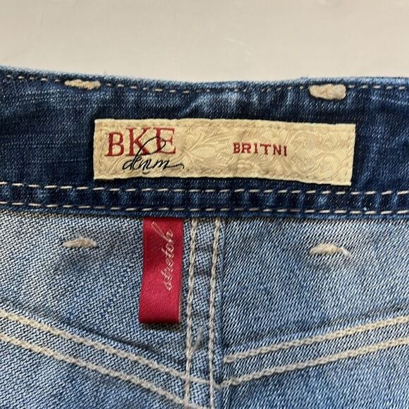 BKE Buckle | Britni Stretch Cowgirl Rodeo Western Midrise Denim Jeans 29 - Picture 5 of 9